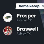 Football Game Recap: Braswell Bengals vs. Prosper Eagles