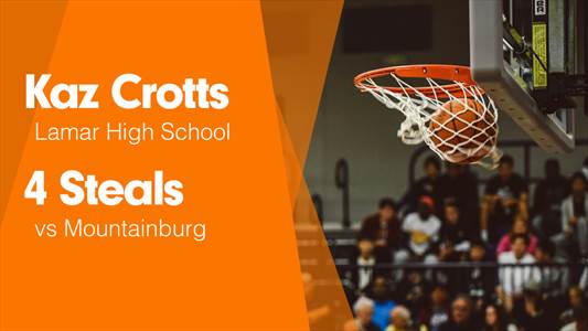 Kaz Crotts Game Report: vs Charleston