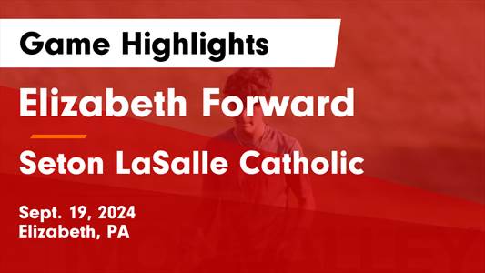 Soccer Game Preview: Elizabeth Forward vs. Steel Valley