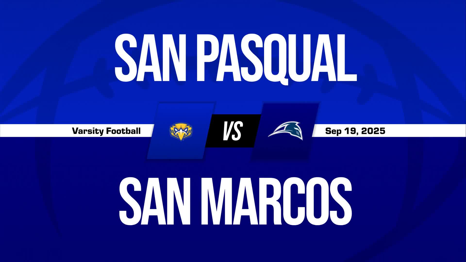 Football Game Preview: San Pasqual Golden Eagles vs. Westview Wo