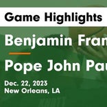 Pope John Paul II has no trouble against Springfield