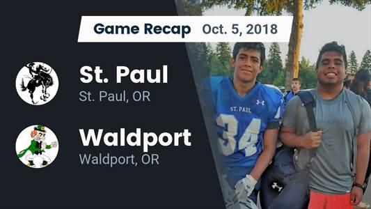 Football Game Recap: Waldport vs. Oakridge