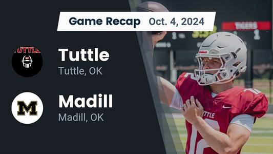 Football Recap: Tuttle Skates Past Madill with Ease