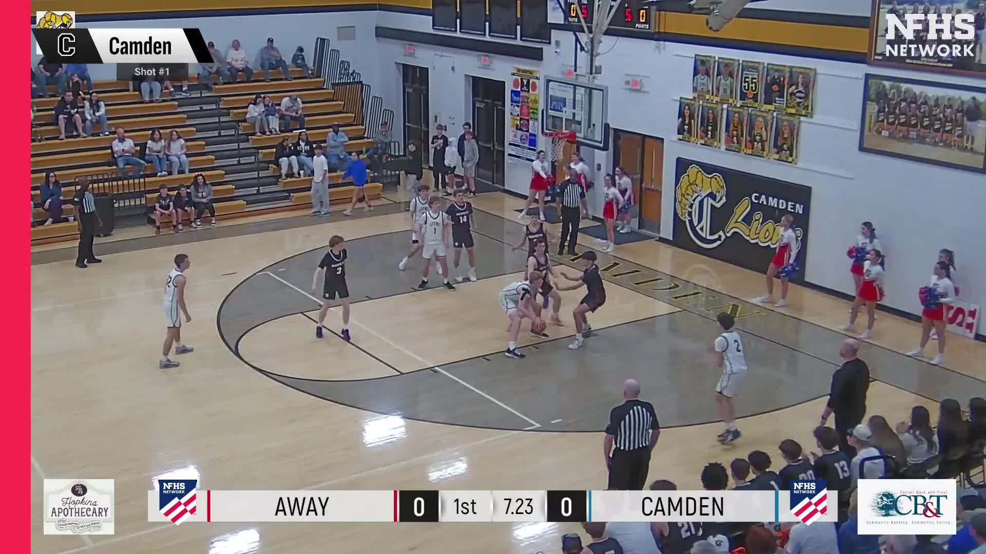 Basketball Recap: Jake Reynoldson's Big Game Can't Quite Lead Camden Central over Harpeth + How To Watch