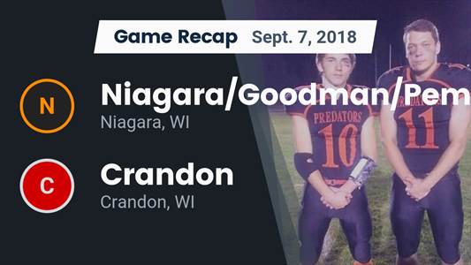 Football Game Recap: Crandon vs. Three Lakes/Phelps