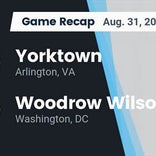 Football Game Preview: Yorktown vs. Wakefield