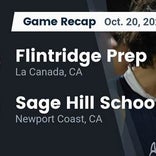 Flintridge Prep beats Sage Hill for their seventh straight win