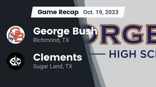 Fort Bend Clements win going away against Fort Bend Bush