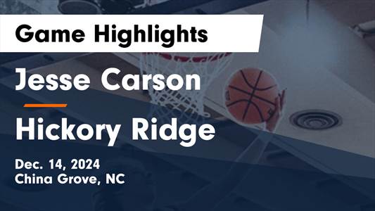 Basketball Game Preview: Carson Cougars vs. North Rowan Cavalier