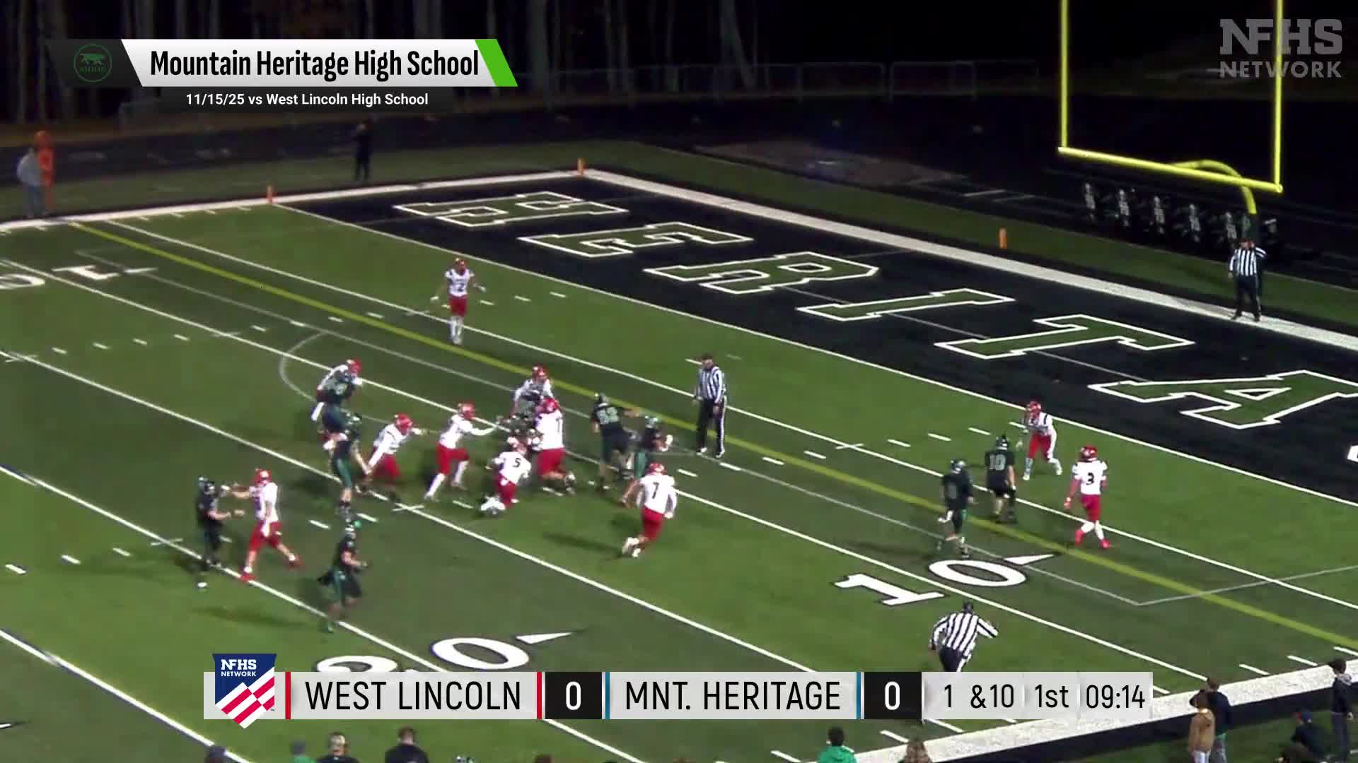 Football Recap: Mountain Heritage Takes a Loss