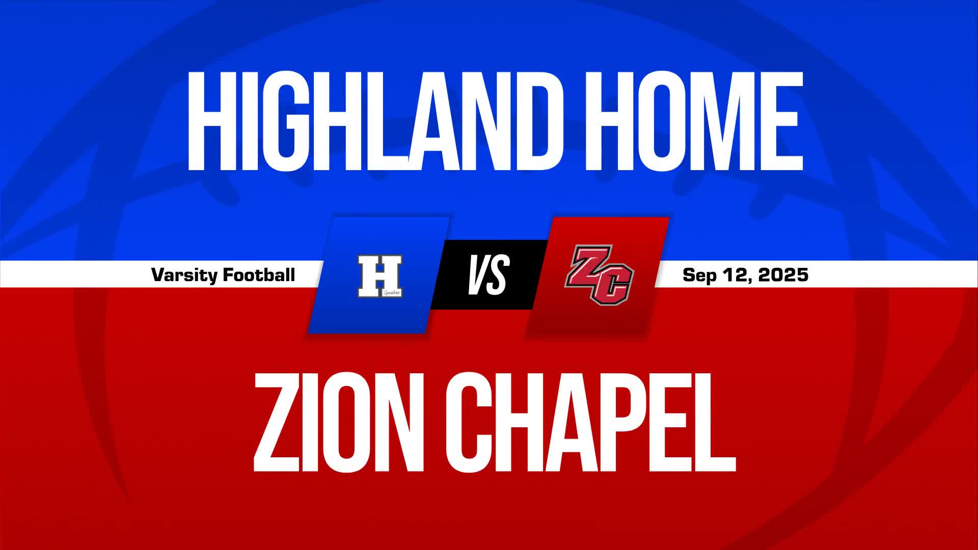 Football Recap: Zion Chapel Takes a Loss