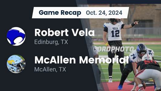 Football Game Preview: Vela Sabercats vs. Palmview Lobos