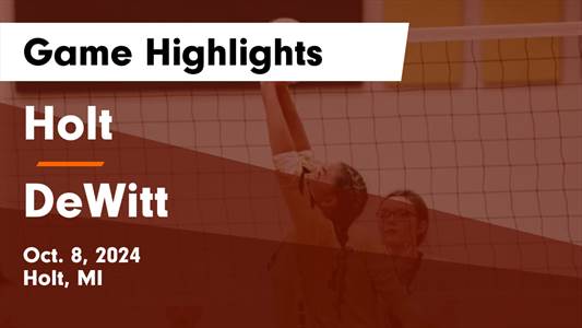 Volleyball Recap: Holt Takes a Loss