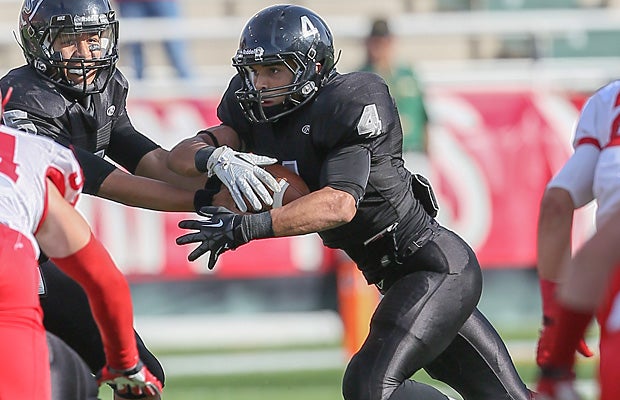 Steele's Justin Stockton rushed for 284 yards and four touchdowns last week.