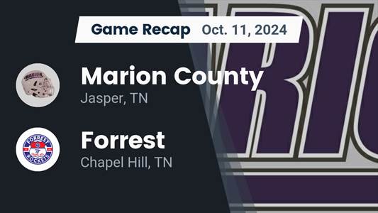 Football Recap: Forrest Comes Up Short