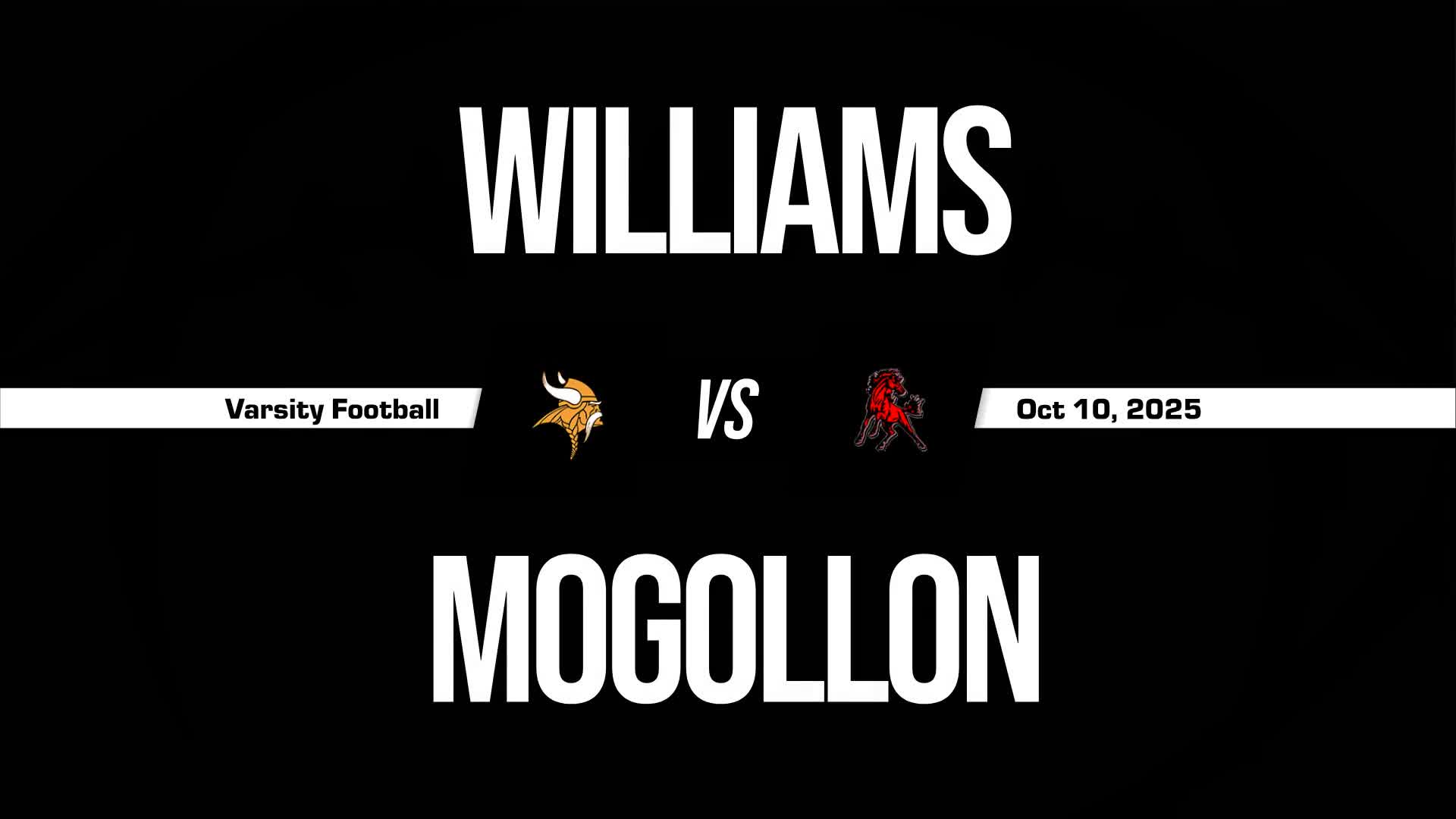 Football Recap: Mogollon Takes Down Ranked Williams + How To Watch