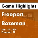 Bozeman piles up the points against North Bay Haven Academy