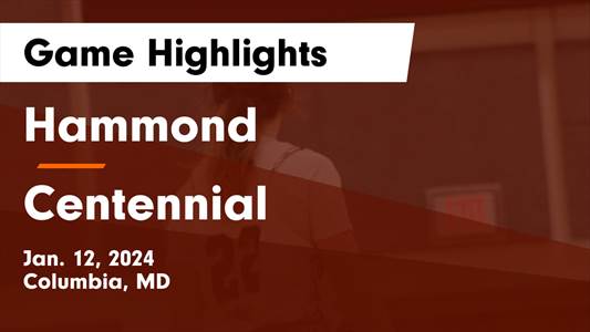 Hammond piles up the points against Chesapeake