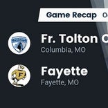 Football Game Recap: Fayette Falcons vs. Father Tolton