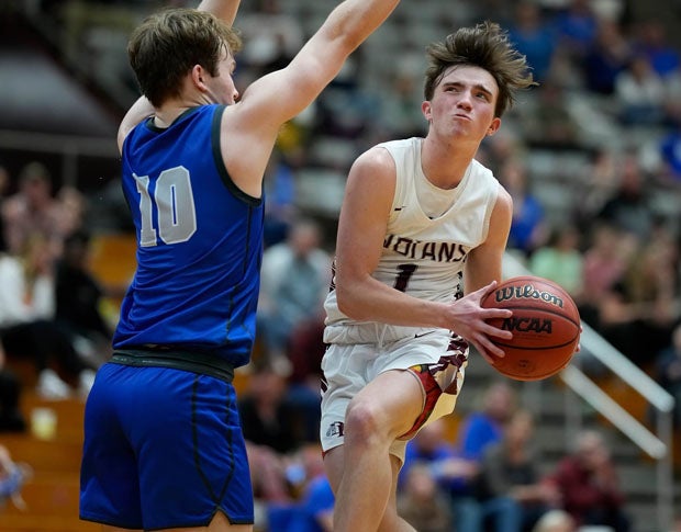 Brady Stump's determined look reflects the resilience Dobyns-Bennett showed en route to its first Tennessee state title in 77 years.