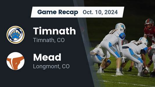 Football Recap: Timnath Piles Up the Points Against Niwot
