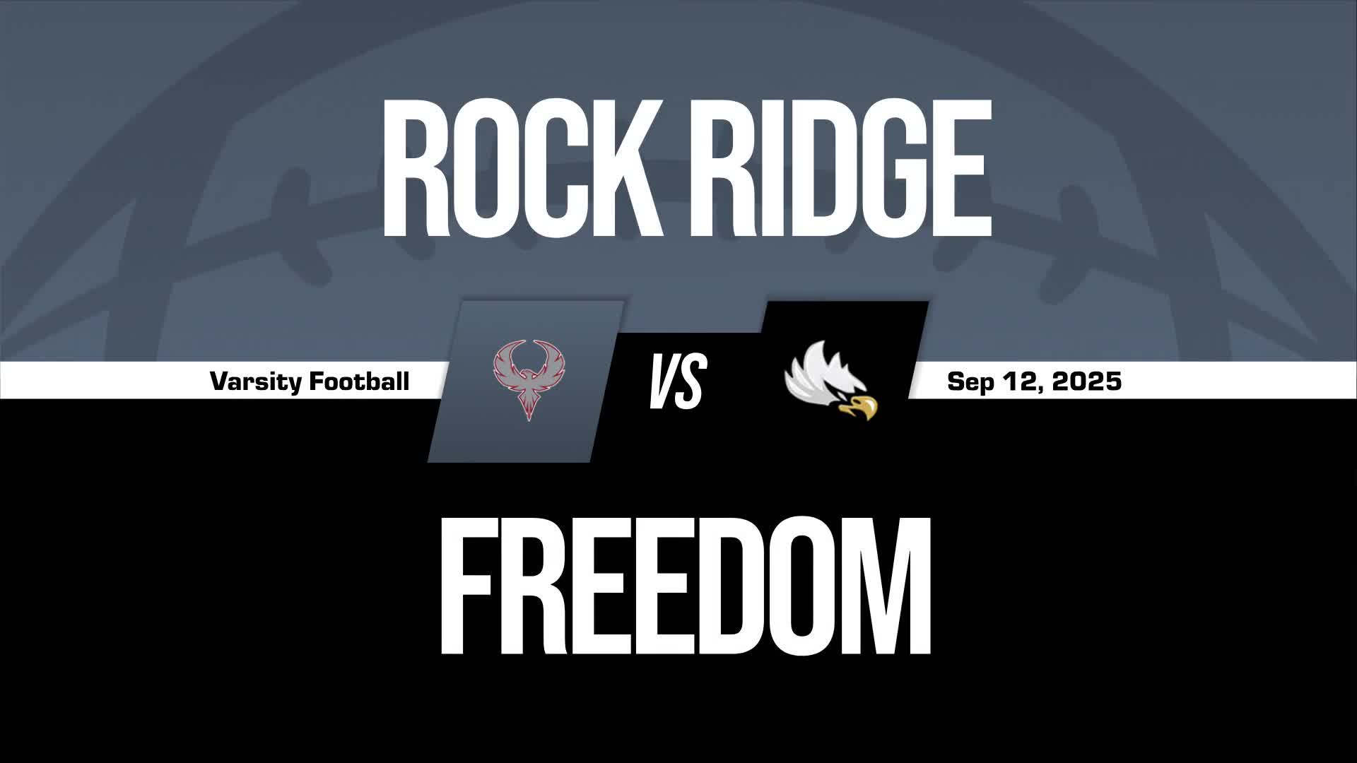 Football Recap: Rock Ridge Takes a Loss + How To Watch
