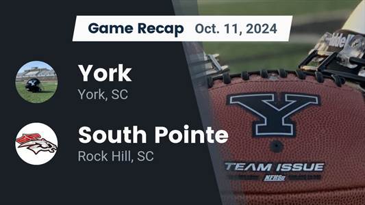 Football Recap: South Pointe Skates Past York with Ease
