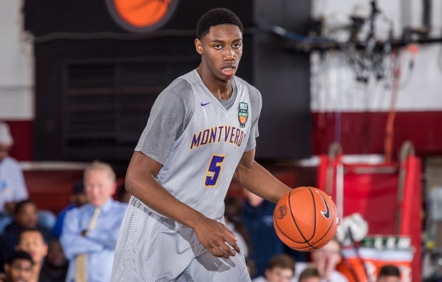 R.J. Barrett in action last season at Dick's Nationals.