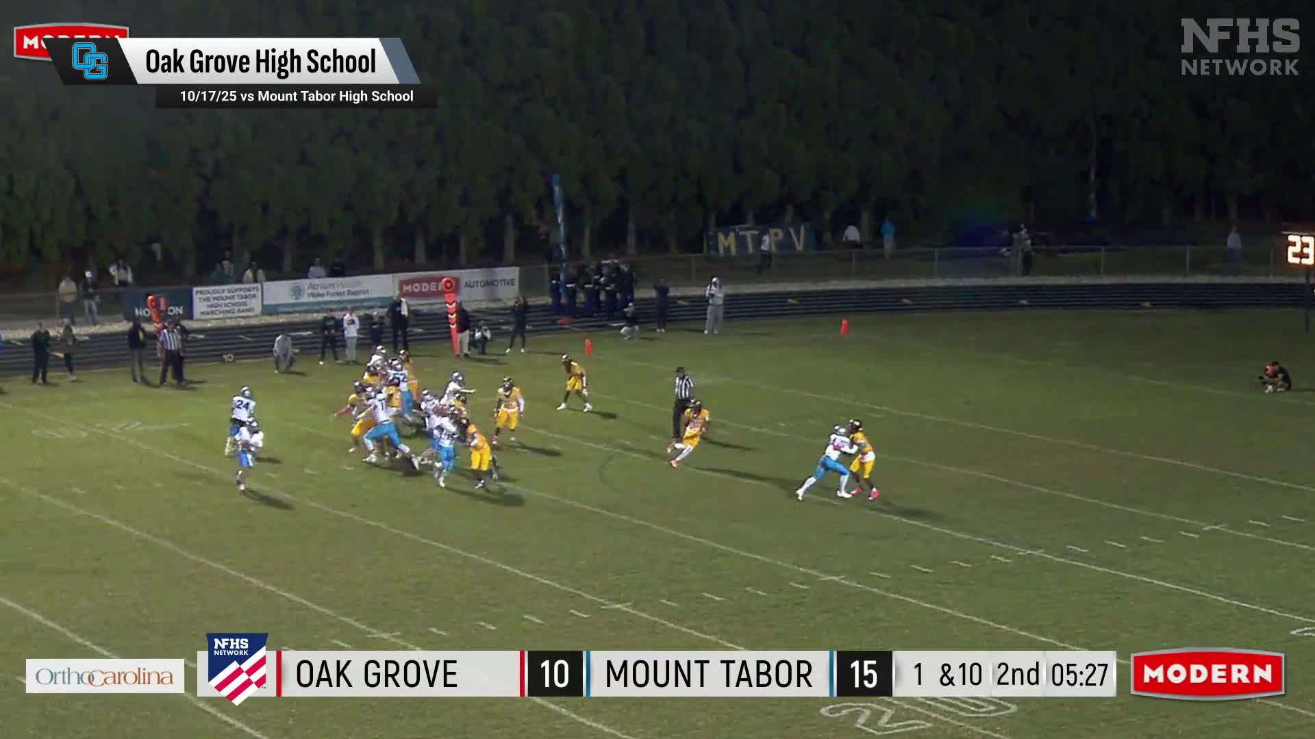 Football Game Preview: Oak Grove Grizzlies vs. North Davidson Black Knights + Official Tickets