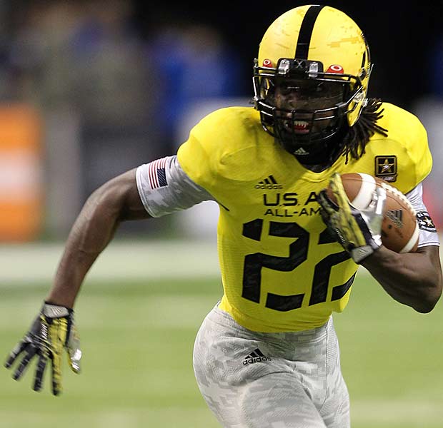Tenpenny suited up for the West at the Army All-American Bowl.