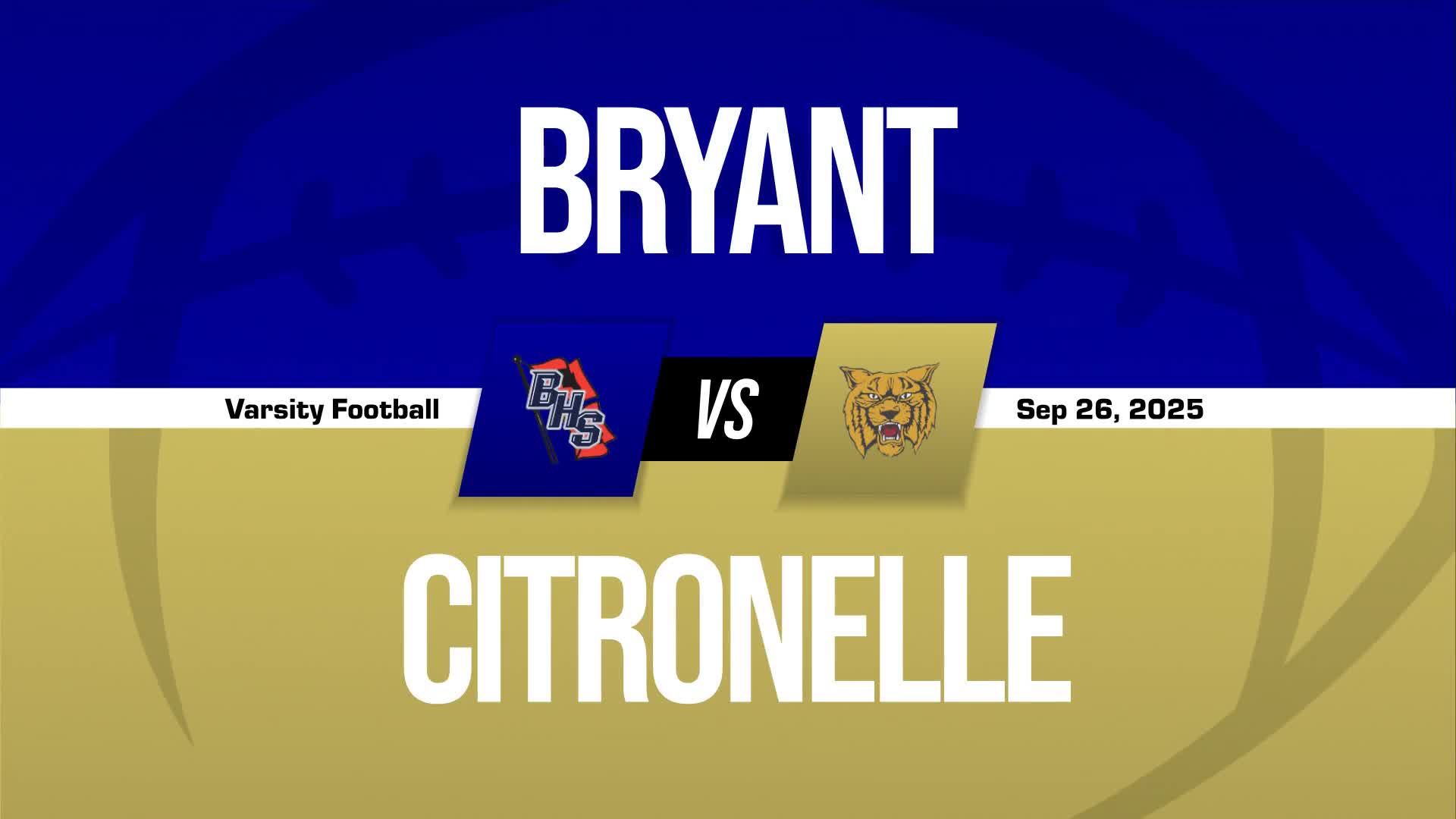Football Recap: Citronelle Beats Leflore for Their Second Straight  Victory + How To Watch