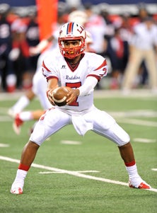 Lamar quarterback Darrell Colbert 
accounted for 333 yards and three
touchdowns. 