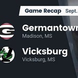 Football Game Recap: Holmes County Central vs. Germantown