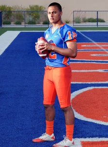 Quarterback Jarrett Solomon has
fired 61 TD passes in two years.