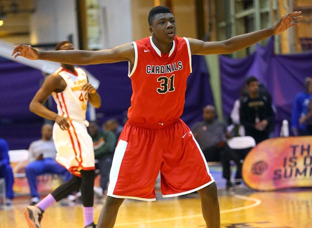 Syracuse and West Virginia are viewed as the leaders in Thomas Bryant's recruitment, according to 247Sports.com's famed Crystal Ball.