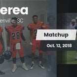 Football Game Recap: Greer vs. Berea