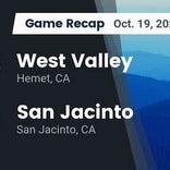 Football Game Recap: San Jacinto Tigers vs. West Valley Mustangs