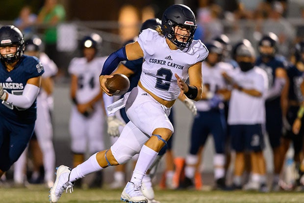 Winners of 28 consecutive games, Jaxson Dart and Corner Canyon will be the highest ranked team in action this weekend during the ESPN High School Football Kickoff.