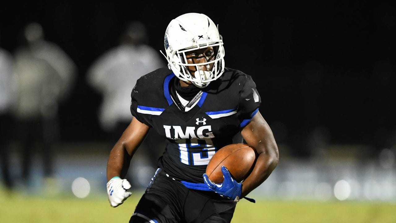 High school football: Second-ranked IMG Academy survives big scare from Alabama power Auburn
