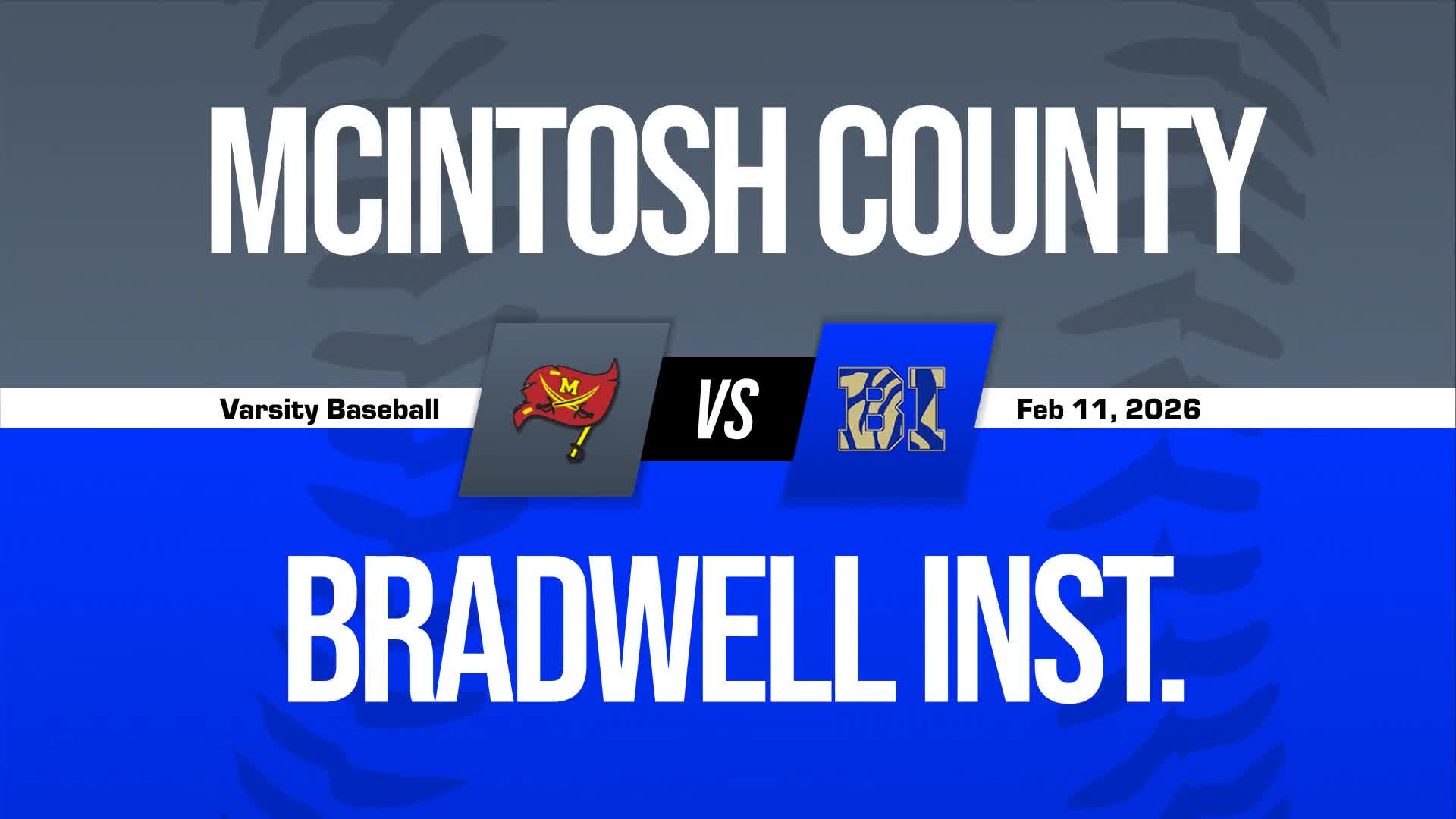 Baseball Game Preview: McIntosh County Academy Buccaneers vs. Br