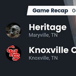 Football Game Recap: Knoxville Central Bobcats vs. Halls Red Devils