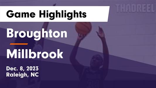 Colt Langdon leads Millbrook to victory over Broughton