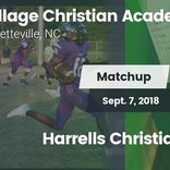 Football Game Recap: Harrells Christian Academy vs. Village Chri