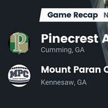 Football Game Preview: Mt. Zion vs. Pinecrest Academy