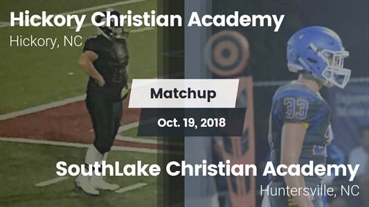 Football Game Recap: Hickory Hawks vs. SouthLake Christian Acade