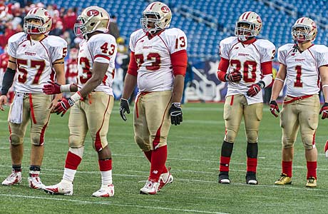 With 109 victories and six state titles, Everett is the No.1 football dynasty in Massachusetts.