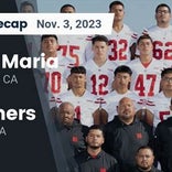 Football Game Recap: Santa Maria Saints vs. Caruthers Blue Raiders