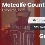 Football Game Recap: Metcalfe County vs. Green County