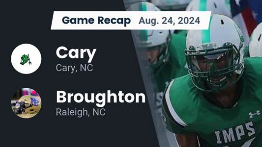 Football Game Recap: Cary Takes a Loss