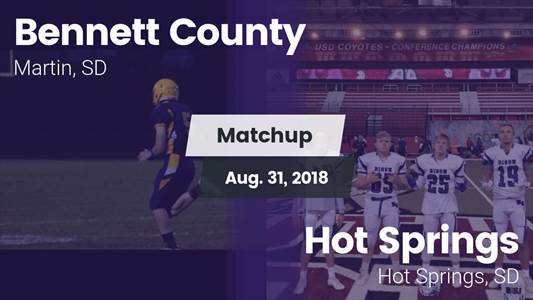 Football Game Recap: Hot Springs vs. Bennett County